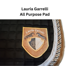Lauria Garrelli All Purpose English Saddle Pad Black USED image 3