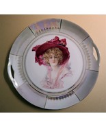 KPM c1905 Beautiful Portrait 11&quot; Cake Plate Königliche Porzellan Manufak... - £146.80 GBP
