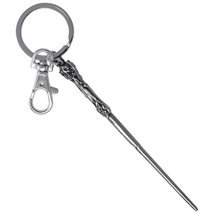 Harry Potter Wand Pewter Keychain Grey - £14.80 GBP
