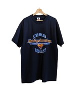 Harley Davidson Motorcycle New York Cafe Live Hard Ride Easy T-shirt, Si... - £27.23 GBP