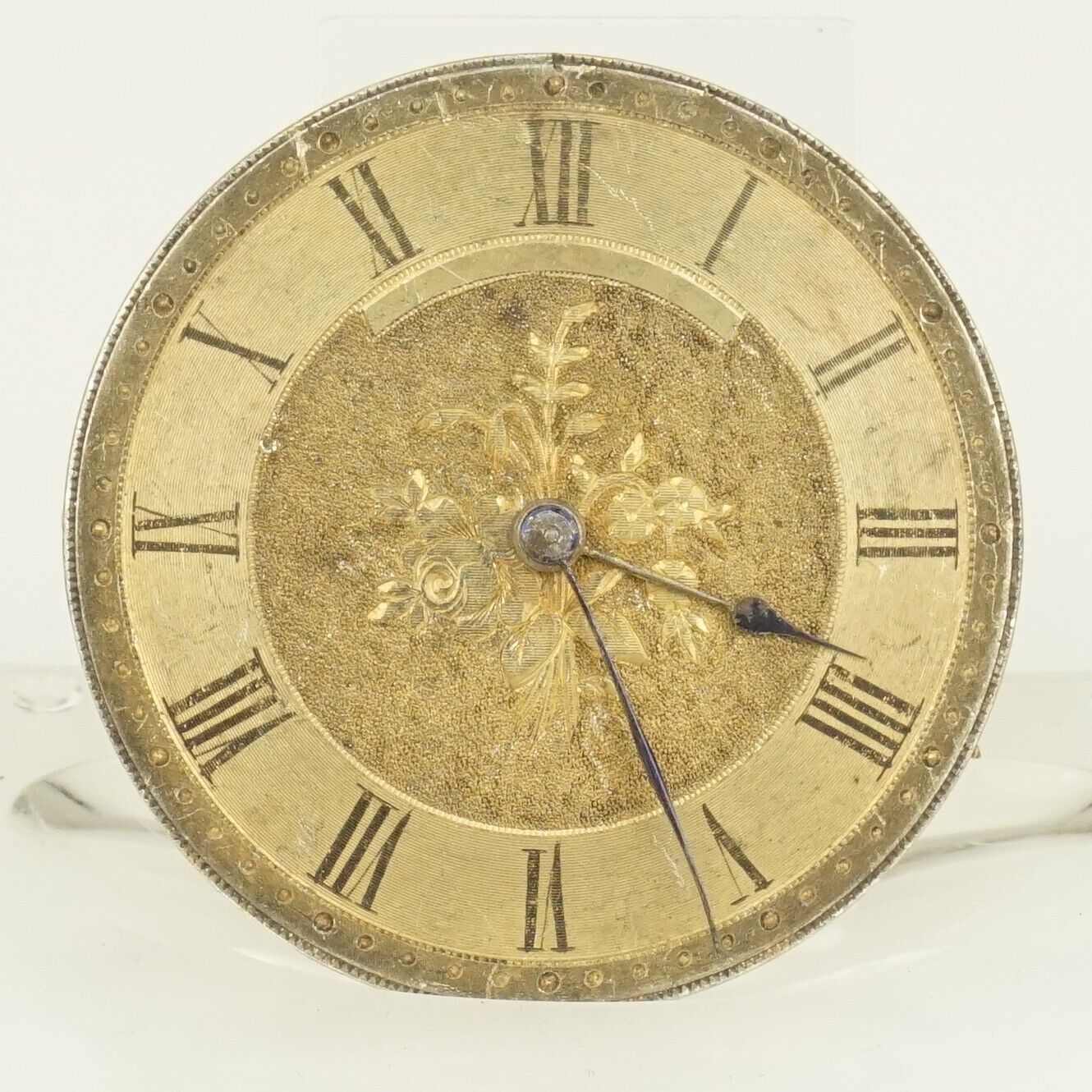 Rare! Movement pocket watch men&#39;s watches no spindle impact duplex rare-... - $17.82