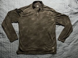 Under Armour Long Sleeve Quarter Zip Run Pullover Men’s XXL Black Tye Dye - $14.85