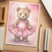 48  Sheets of  Decorative Stationery Paper for Letters , 8.5 x 11 - Bears#0676 - £19.75 GBP