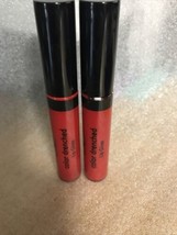 2 Laura Geller Color Drenched Lip Gloss  Starlet Red .3oz/9g - $15.99