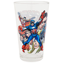 Captain America Comic Characters Pint Glass Multi-Color - $21.98