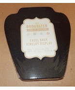 Easel Back Jewelry Display Black 3pc 8 1/4&quot; x7 1/2&quot; By Darcie Get Organi... - $18.45 CAD