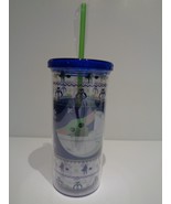 Sleigh Bell Bistro Star Wars Mandalorian 20 oz Tumbler Cup Lid Straw Gro... - $13.86