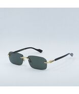 GUCCI GG1221S 001 Gold/Black/Grey 56-16-140 Sunglasses New Authentic - $358.23