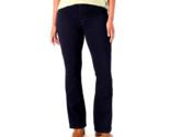 Laurie Felt Pull-On Bootcut Knit Clean Jeans- Blue Black, Tall XS - £31.74 GBP