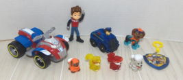 Paw Patrol lot Ryder action figure 4 wheeler ATV Zuma Chase Truck rollers lot - $15.83