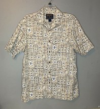 John Rich And Brothers Woolrich Fish Button-Up Shirt Size Large - £11.31 GBP