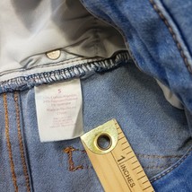 No Boundaries RN#52469 Mid-Rise  Blue Denim Stretch Mini Skirt Juniors Size 5 image 4