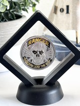 Us Army Ranger Lead The Way Challenge Coin With 3D Display Case - £13.37 GBP