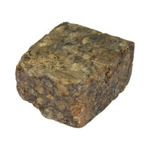 Raw Black Soap - Roasted Cocoa Pods, Plantain Skin, Palm Oil, Water, 8 Oz, 16 Oz - £19.95 GBP