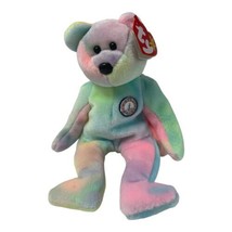 Ty Beanie Baby Ty Dye Birthday Bear BB Bear 1999 with tags - $9.46