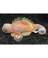 Vintage Item! Rare, Retired 1997 Ty Beanie Babies Iggy Tie-Dye Fabric Error - $50.00