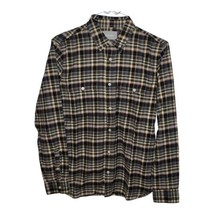 Everlane The Brushed Flannel Beech Plaid Shirt Men&#39;s Size Medium Multicolor NWT - £25.87 GBP