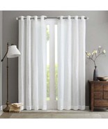 Madison Park Renee Fuzzy Puro Tende Pannello - 50 x 84 (Bianco) - $296.15 MXN