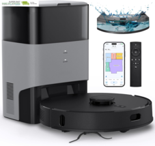 Robot Vacuum and Mop Combo, Self-Emptying, 60-Day Capacity, Schedule, 18... - $466.32