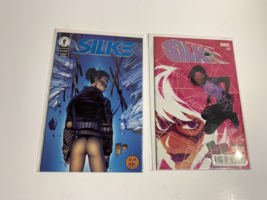 Silke Dark Horse Issue 1 blue foil edition &amp; low # cert and Marvel Silke... - £46.50 GBP