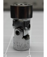 Craftsman 11/16 Swivel Flex Sockets 12pt 43257 -V- Series 3/8&quot; Drive - $14.95
