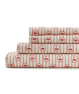 The Big One Extra Soft Sheet Set Size Twin XL Red Cherries Cherry 3 Piec... - $29.69