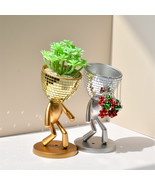 Home small people flower pot creative simple desktop arts and crafts dec... - $20.56 CAD