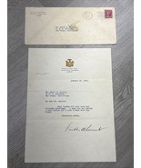 1932 Governor Of NY Franklin Roosevelt Hand Signed Personal Letter Presi... - €467,14 EUR