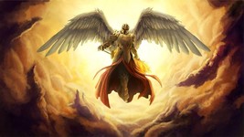 Metaphysical RARE THRONE ANGEL ULTIMATE PROTECTION male amazing power wi... - $37.39