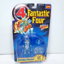 Marvel Action Hour Fantastic 4 Action Figure INVISIBLE Woman Clear Force Shield - £15.56 GBP