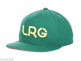 LRG Lifted Research Group  Lifted R LRG Green Adjustable Snapback Cap Hat - £16.76 GBP