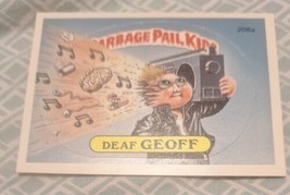 Deaf Geoff 1986 Topps Garbage Pail Kids Card - £3.79 GBP
