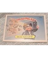 DEAF GEOFF 1986 TOPPS GARBAGE PAIL KIDS CARD - $51.31 MXN