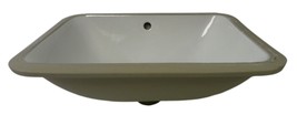 Kohler Caxton K-20000-0 Rectangle 20-1/4&quot; Undermount Bathroom Sink with Overflow - £64.09 GBP