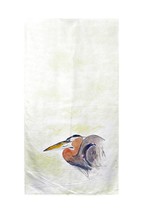 Betsy Drake Heron Portrait Beach Towel - £48.47 GBP