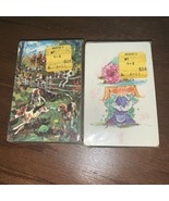 Vintage lot of 2 decks Trump Gold Circle Line playing cards Dogs And Big... - $271.62 MXN