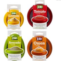 4 Count BPA-Free Silicone Food Saver Stretch Pods for Avocados, Tomatoes... - $37.57