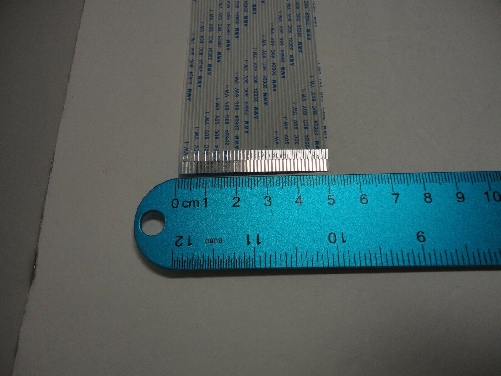 40 Pins 1.25mm Pitch AWM 20624 80C 60V VW-1 FFC Flexible Flat Ribbon Cable Wire Item image 6