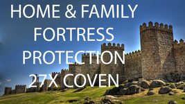 Haunted 100x Full Coven Home &amp; Family Fortress Protection Magick Witch CASSIA4 - $99.77