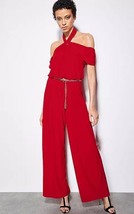 Star By Julien Macdonald Rot Trikot Neckholder Overall (JM21) - $23.53