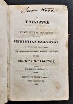 1842 Antique Quaker Friends Christian Doctrine Society Friends West Chester Pa - £96.76 GBP