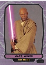 2012 Topps Star Wars Galactic Files #38 Mace Windu Jedi Master  - £0.70 GBP