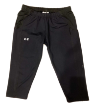Under Armour Capri Pants Womens Small Black All Season Gear Running Yoga... - $4.46