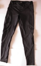 Energy Sportswear Womens Activewear Pants Black Elastic Waist M - $13.95