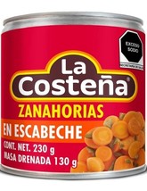 6X LA COSTENA ZANAHORIAS EN ESCABECHE MEXICAN PICKLED CARROTS - 6 de 230... - £16.76 GBP