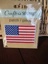 Crafter&#39;s Square American Flag Patch - £8.60 GBP