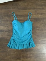 Tommy Bahama Women’s Medium Swimsuit Tankini Top Green - £14.93 GBP