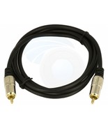 Video 24K Gold Plated RCA Male to Male Composite Cable 5 Feet 1.5Meter - $6.50