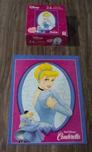 Milton Bradley Walt Disney Princess Cinderella Jigsaw Puzzle 24 Pieces With Box - £9.89 GBP