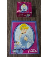 Milton Bradley Walt Disney Princess CINDERELLA JIGSAW PUZZLE 24 Pieces W... - $16.93 CAD